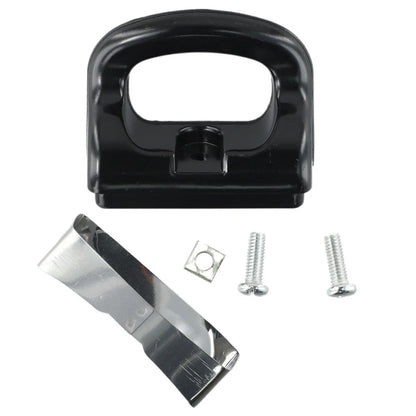 Replacement Pot Side Handles – Set of 2, Black Short Ear Grips