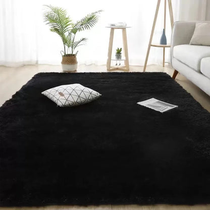 Fluffy Shag Area Rug – Soft Plush Carpet for Living Room & Bedroom