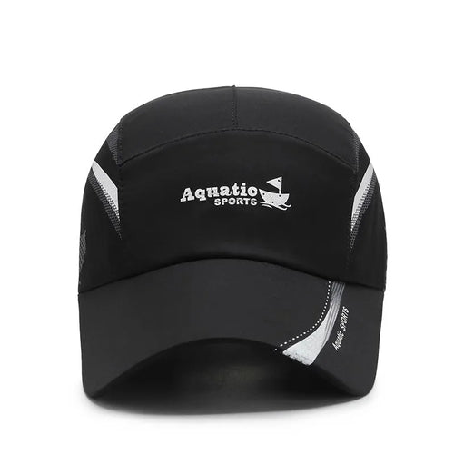 Aquatic Sports Embroidered Baseball Cap – Lightweight Mesh Unisex Hat