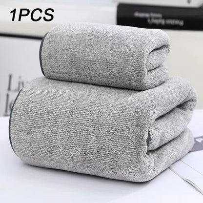 Bamboo Charcoal Coral Velvet Bath Towel – Super Absorbent