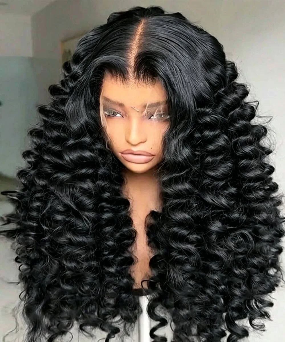 Loose Deep Wave Lace Front Wig – 100% Brazilian Human Hair HD Lace