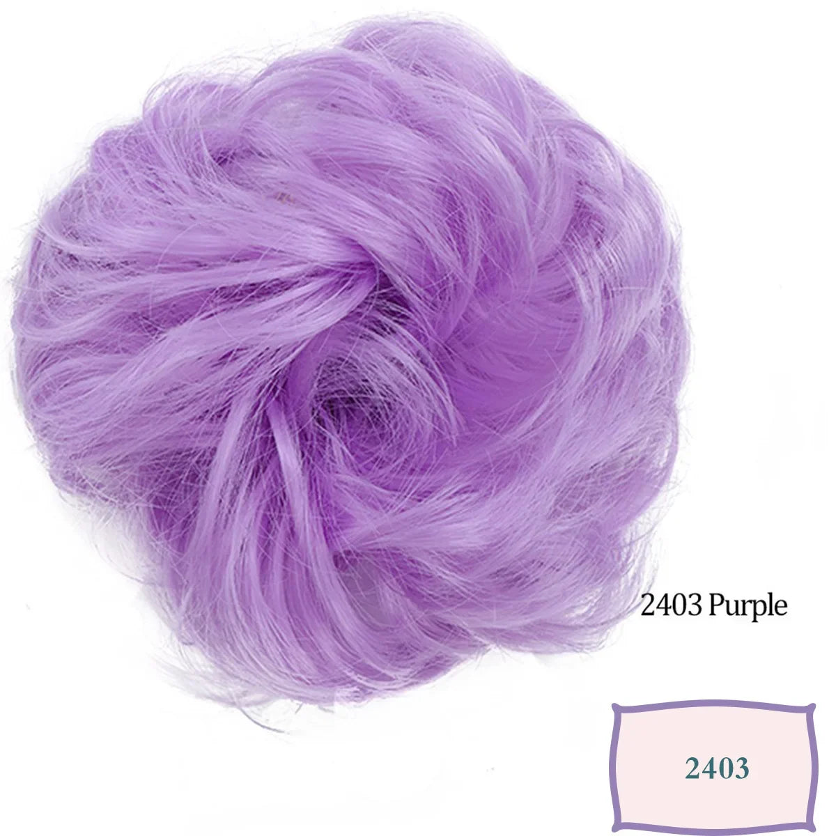 Messy Bun Hair Scrunchie – Synthetic Chignon Updo Hairpiece
