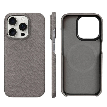 Genuine Leather MagSafe Case for iPhone 15 & 16 Series