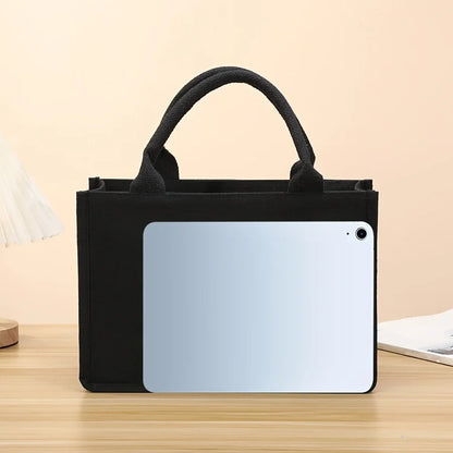 Large Canvas Tote Bag – Thickened Heavy-Duty Handbag for Men & Women
