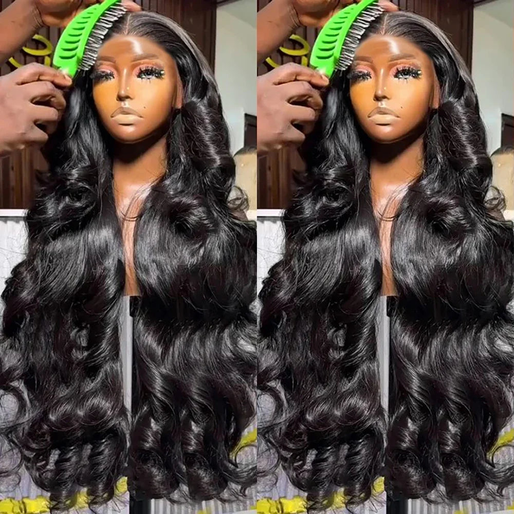 Body Wave Lace Front Wig – Raw Peruvian Human Hair 250 Density