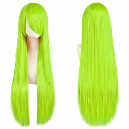 Cosplay Wig Long Straight 32 Inch – 36 Colors Synthetic Hair