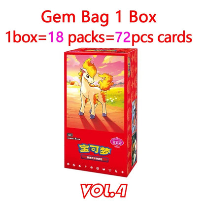 Pokemon TCG Gem Pack Card Box – Chinese Trading Cards (Vol. 1–5)