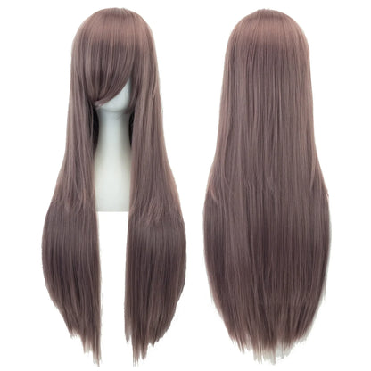 Long Straight Cosplay Wig Synthetic 32 Inch 36 Colors Women