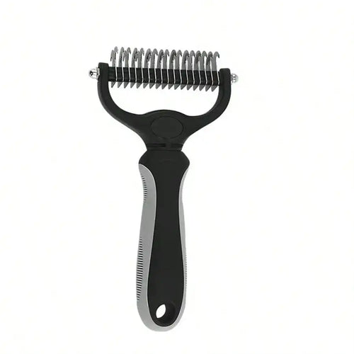 Double-Sided Pet Dematting Comb - Dog & Cat Grooming Brush