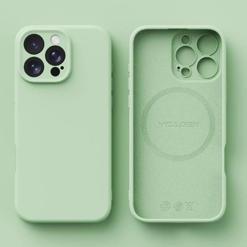 MagSafe Liquid Silicone iPhone Case – iPhone 12 to 17 Series