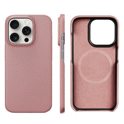 Genuine Leather MagSafe Case for iPhone 15 & 16 Series
