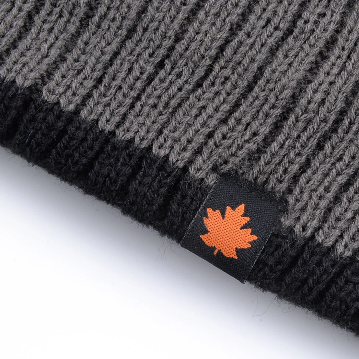 Men’s Fleece Lined Knitted Beanie Hat Warm Winter Cap