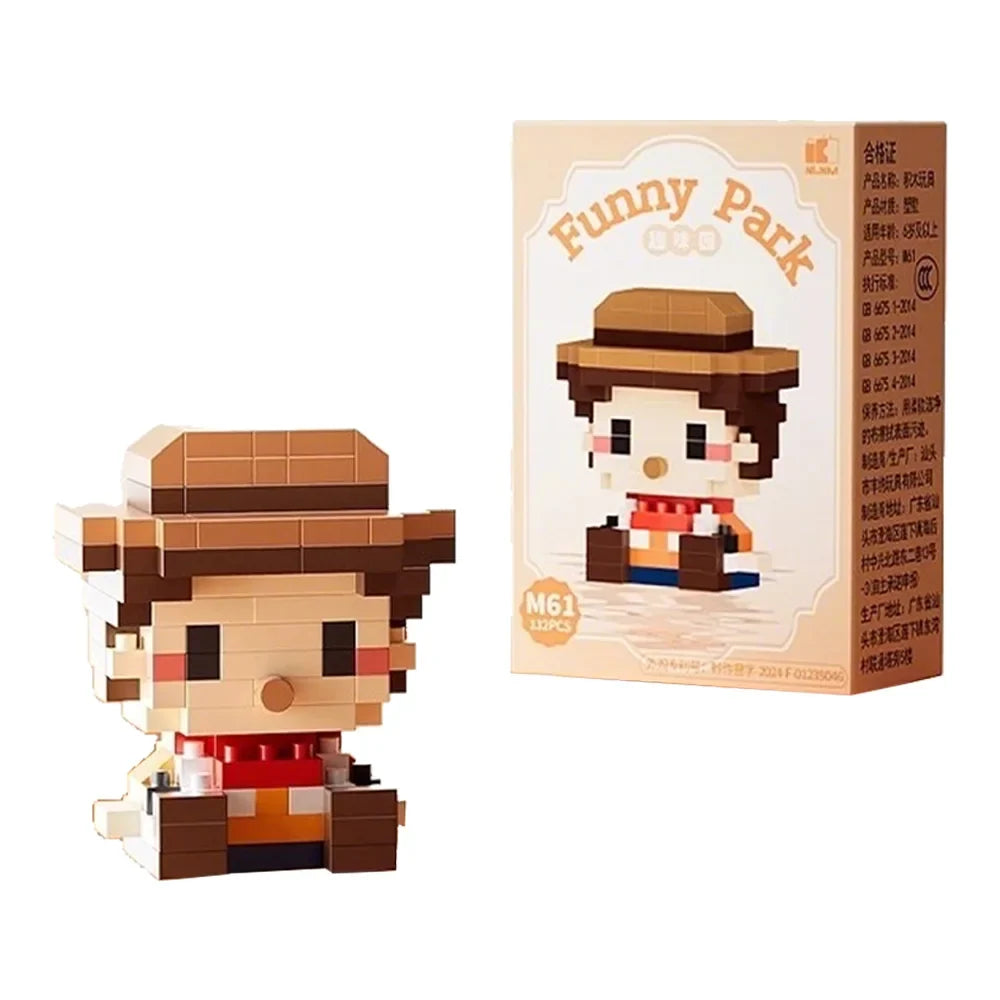 Disney Mini Building Blocks - Cute Character Micro Brick Figure Toy
