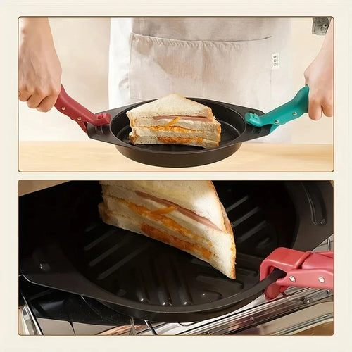 Anti-Scald Bowl Gripper Tongs – Non-Slip Plate & Dish Retriever Clip