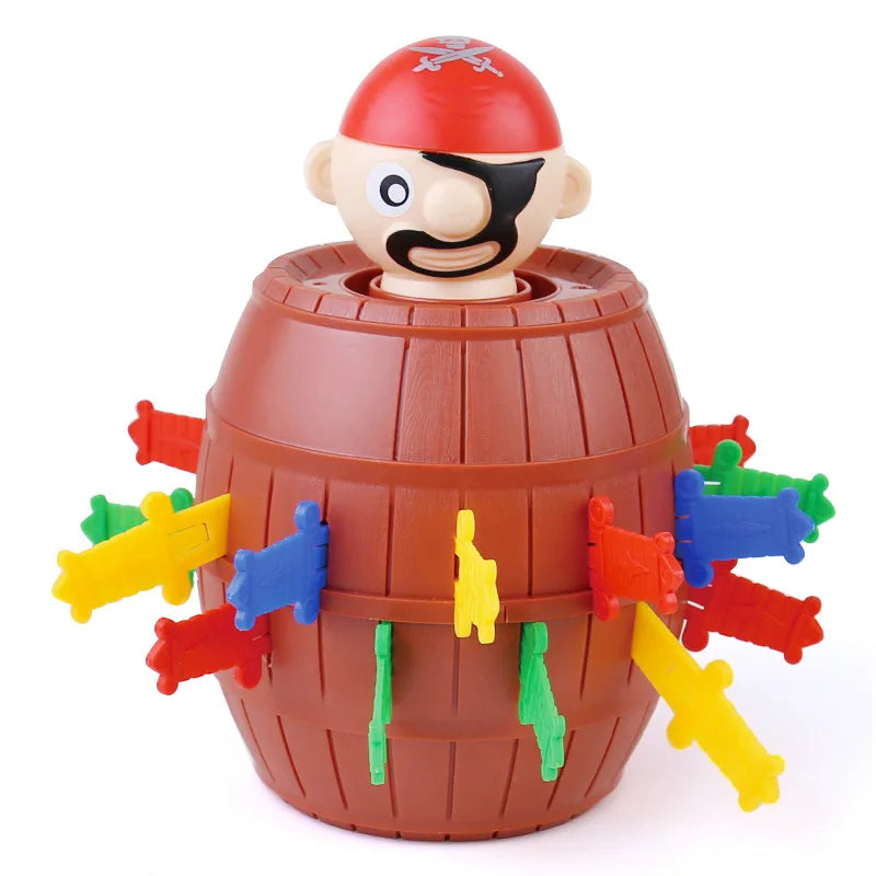 Pirate Barrel Pop-Up Game – Sword Stab Lucky Toy for Family & Kids