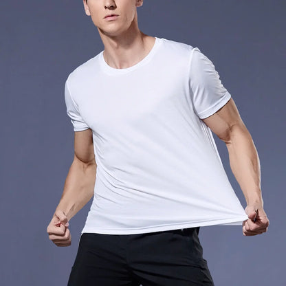 Men's Quick-Dry T-Shirt | Short Sleeve Gym Running Top