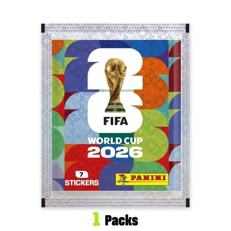 Panini FIFA World Cup 2026 Official Sticker Collection Box Sealed Packs Football Collectibles