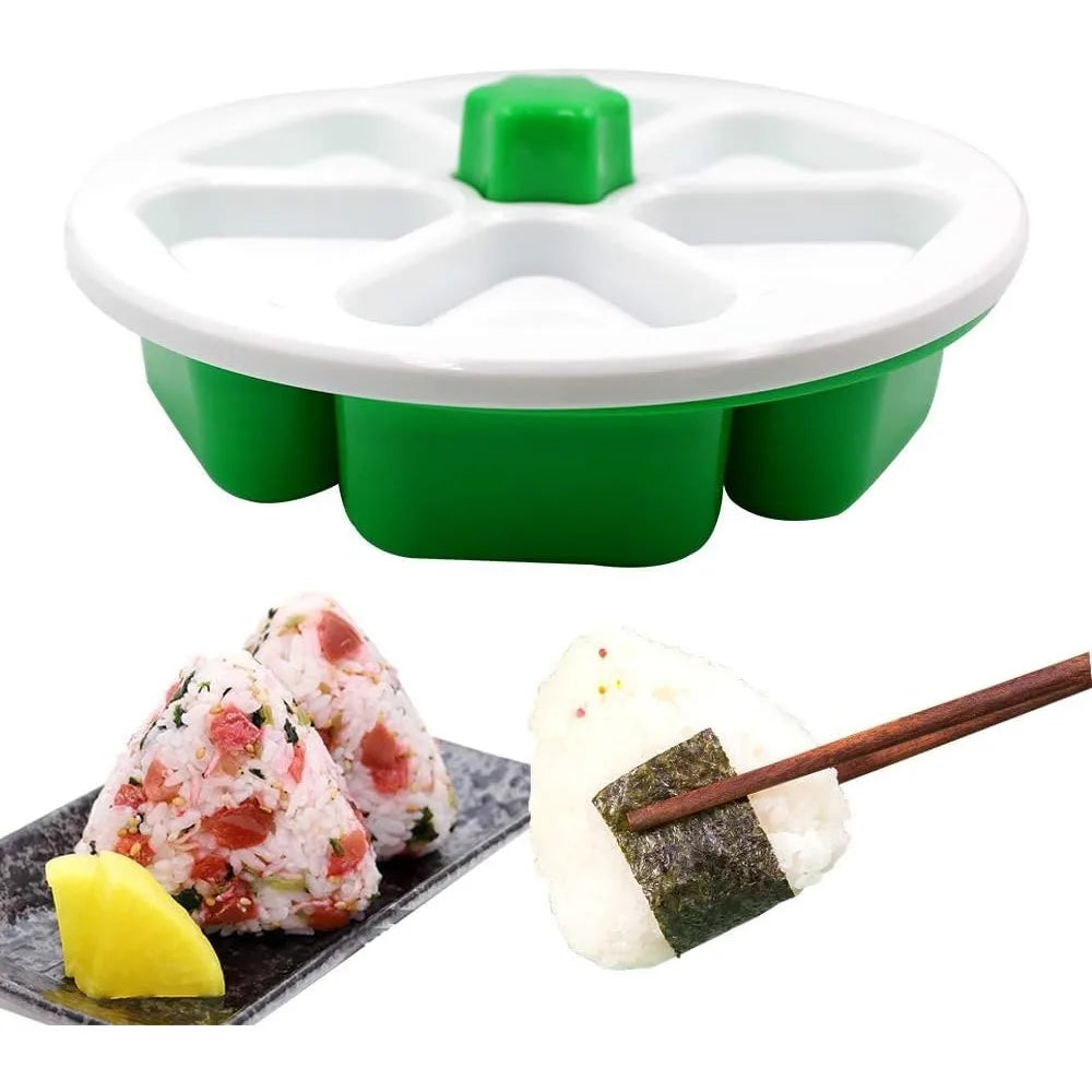 Triangle Onigiri Mold – DIY Sushi Rice Maker, BPA-Free Food Grade