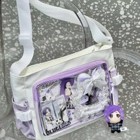 Purple & White