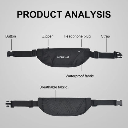 Running Waist Pack – Ultra-Thin Waterproof Sports Belt Bag