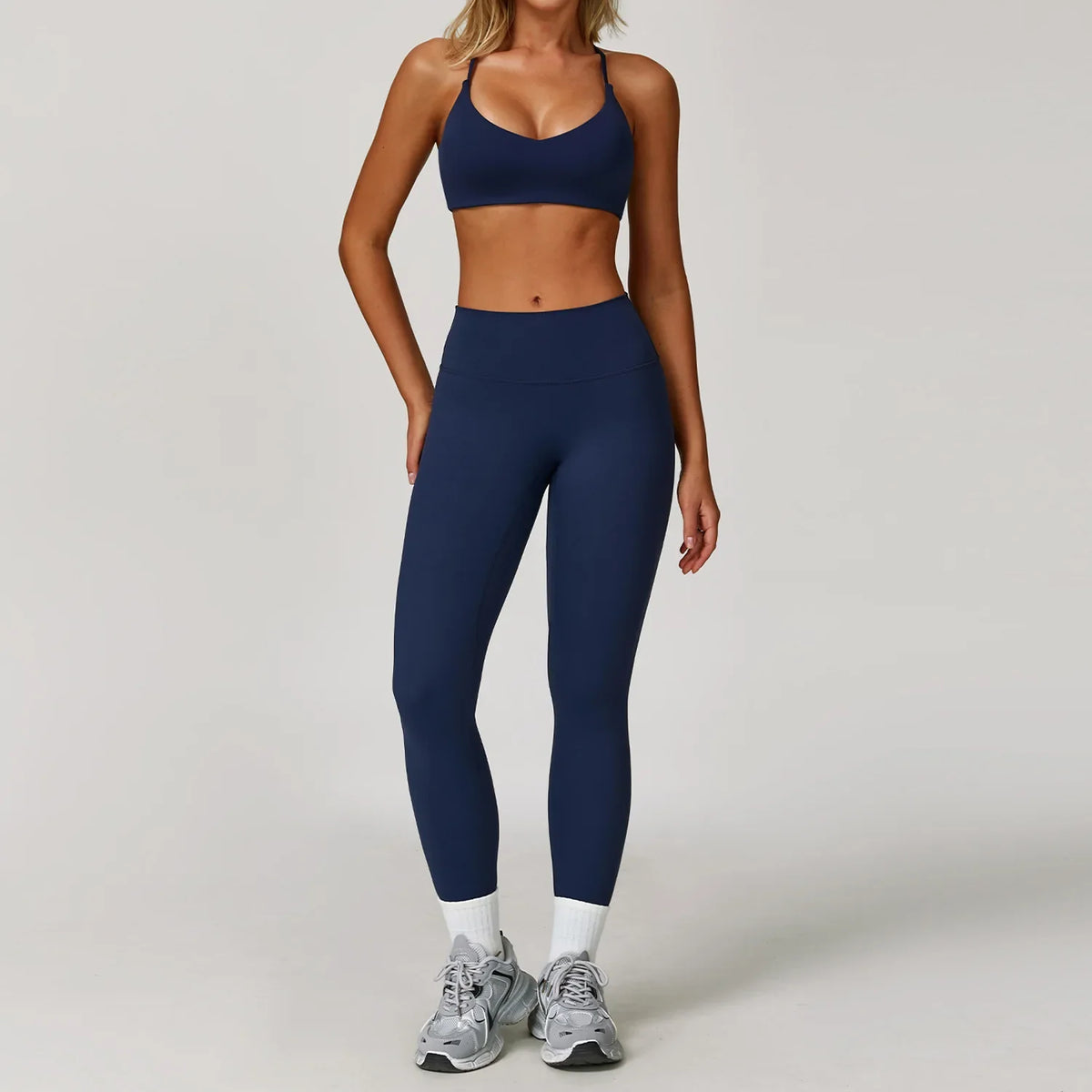 Women's Yoga Set – 2 & 3 Piece Sports Bra & Shorts Activewear
