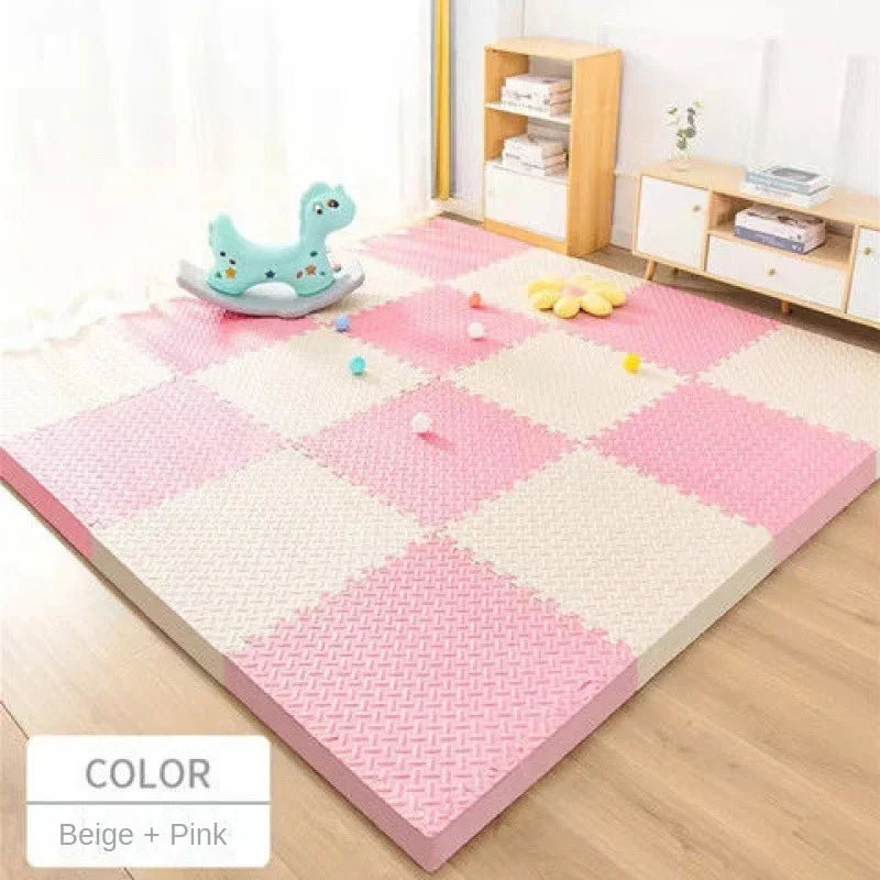 EVA Foam Puzzle Play Mat 30x30cm – Thick Interlocking Kids Floor Tiles