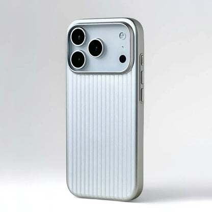 MagSafe iPhone Case – Plating Stripe Shockproof Cover for iPhone 14–18