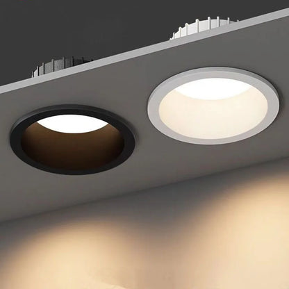 LED Recessed Downlight Anti-Glare 7W 10W Ceiling Spotlight