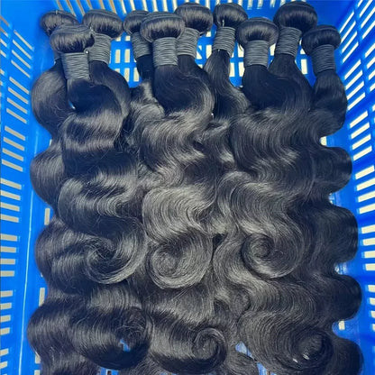 Body Wave Human Hair Bundles Virgin Peruvian Hair 3 4 Bundles Extensions