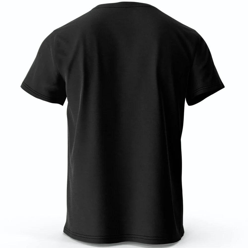 Cute Cat Doodle Graphic Cotton T Shirt Unisex Casual Short Sleeve Tee