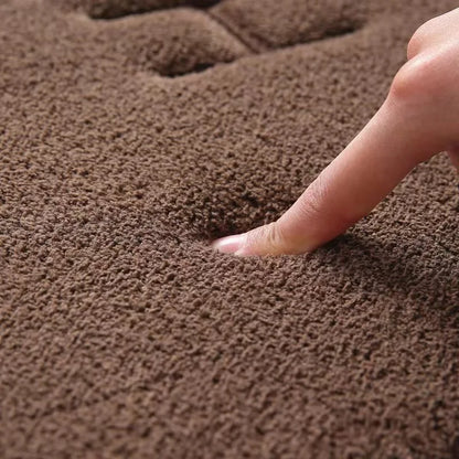 Memory Foam Bath Mat – Anti-Slip Super Absorbent Coral Fleece Floor Rug