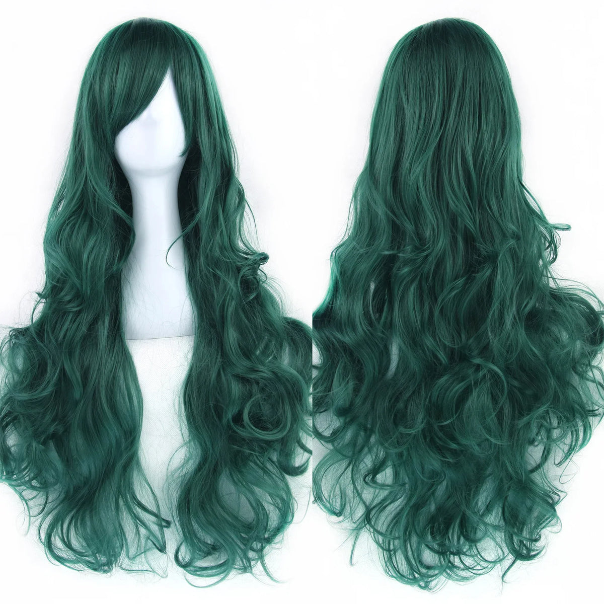 Long Curly Cosplay Wig – Synthetic Party Wig for Women