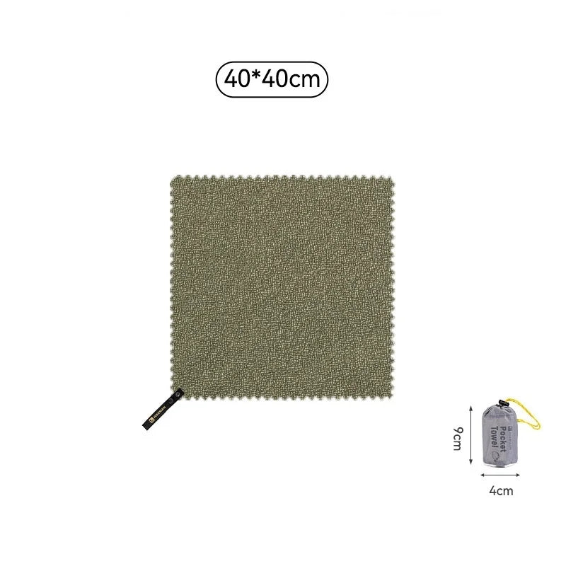 Quick-Dry Microfiber Travel Towel – Camping, Gym & Sports