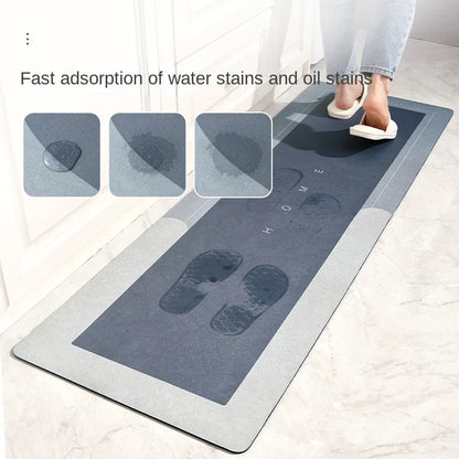 Soft Kitchen Floor Mat – Non-Slip Hallway Runner Rug