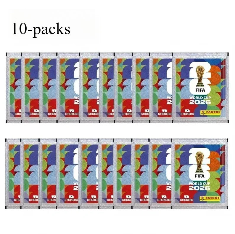 Panini FIFA World Cup 2026 Official Sticker Collection Box Sealed Packs Football Collectibles