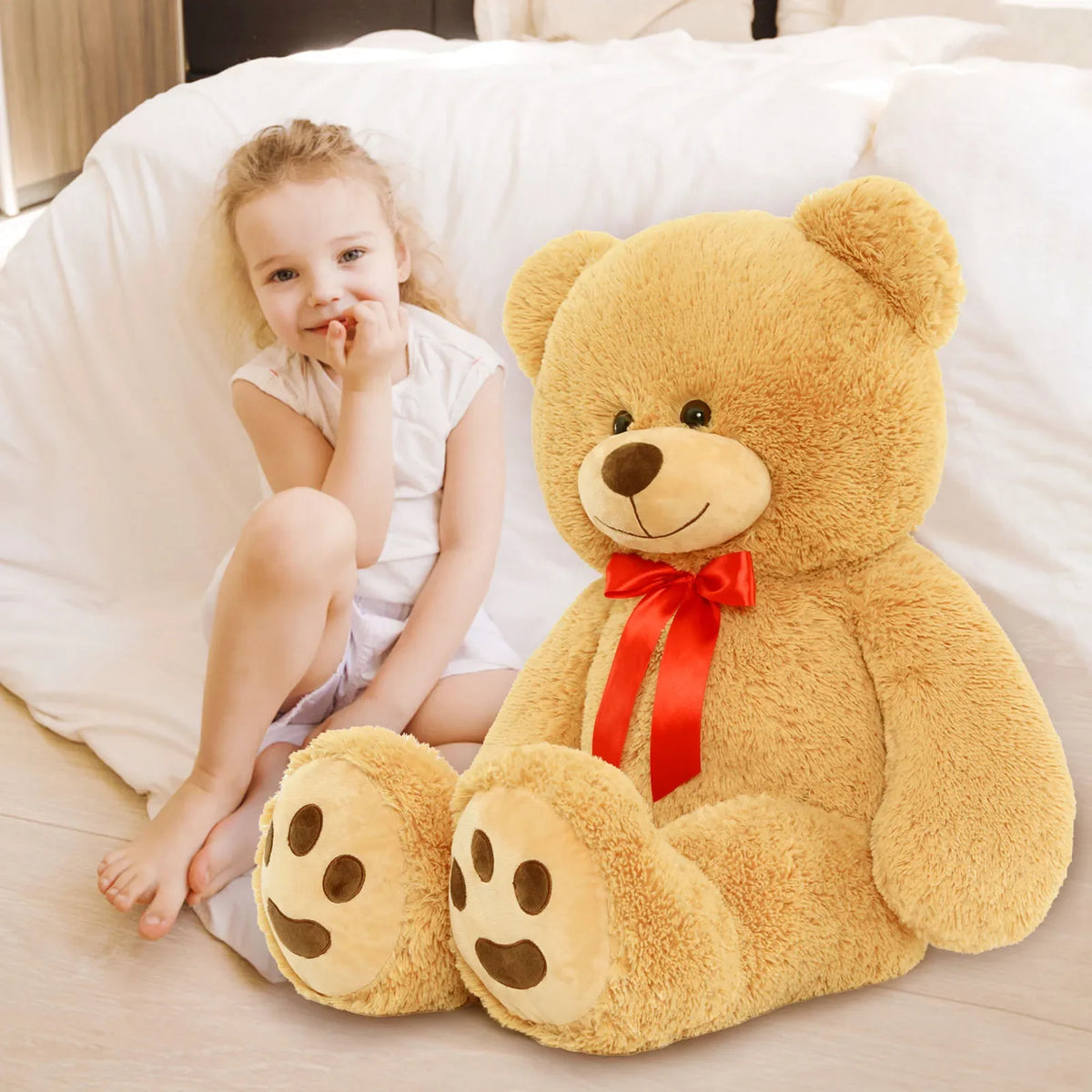 Giant Teddy Bear – Big Stuffed Animal Plush Toy Gift for Kids