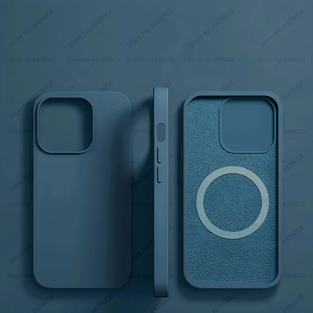 Liquid Silicone MagSafe iPhone Case – iPhone 11 to 15 Series