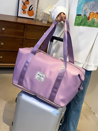 Waterproof Gym Duffle Bag for Women – Large Nylon Tote