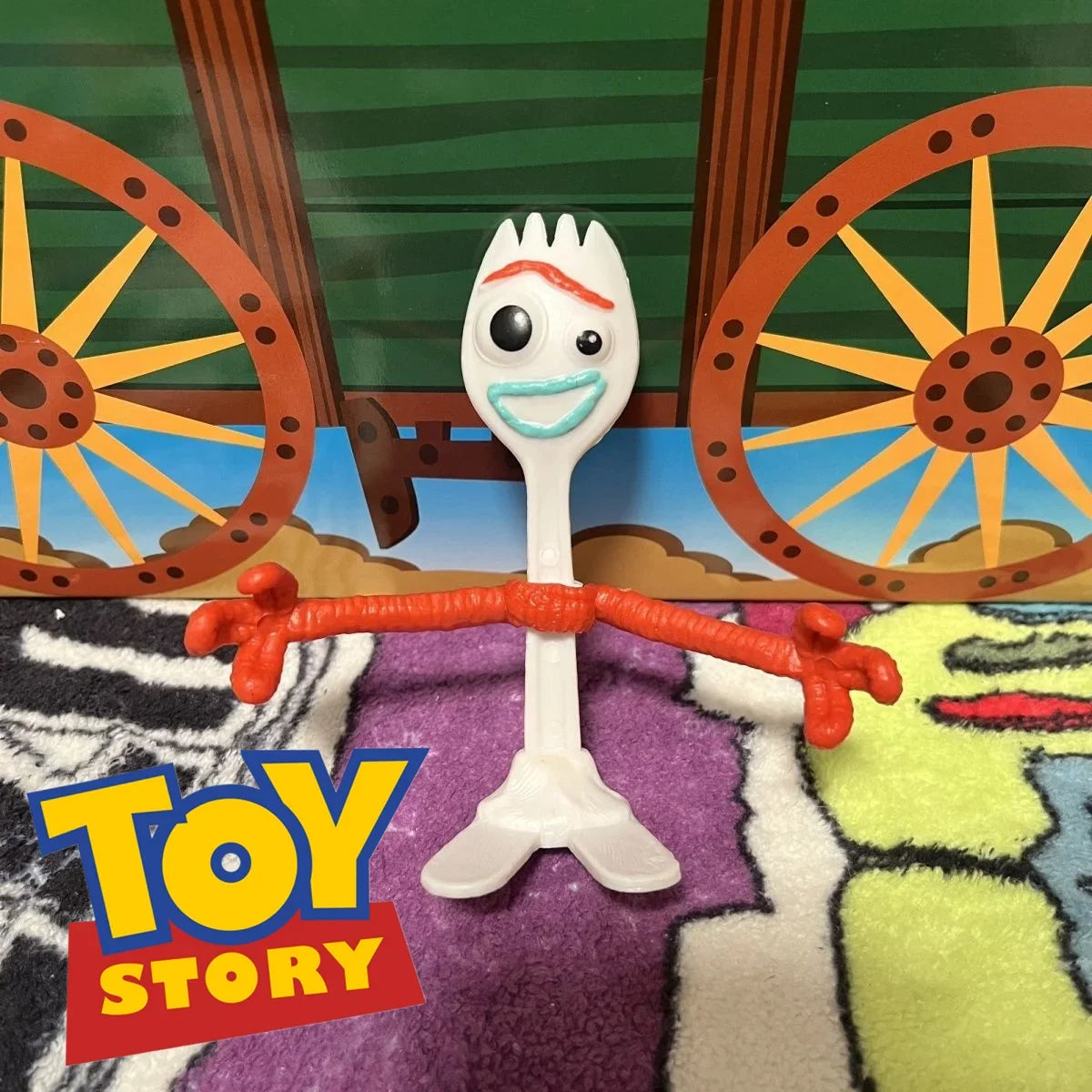 Toy Story Forky Action Figure – 10cm Disney Collectible