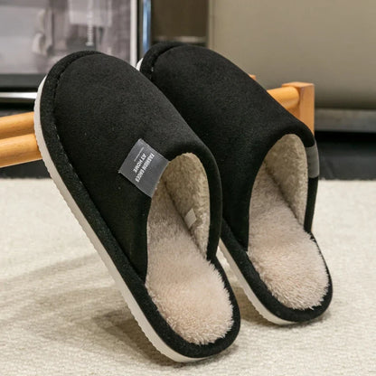 Winter Warm Slippers – Unisex Non-Slip Indoor House Shoes