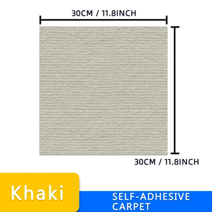 Self-Adhesive Carpet Tiles 40pcs – 30x30cm Peel & Stick Floor Mat