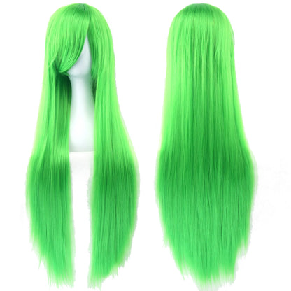 Cosplay Wig Long Straight 80cm Synthetic Hair – 36 Colors