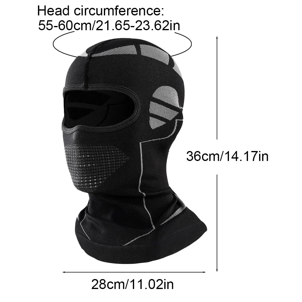Balaclava Full Face Mask – Winter Ski Cycling Hood