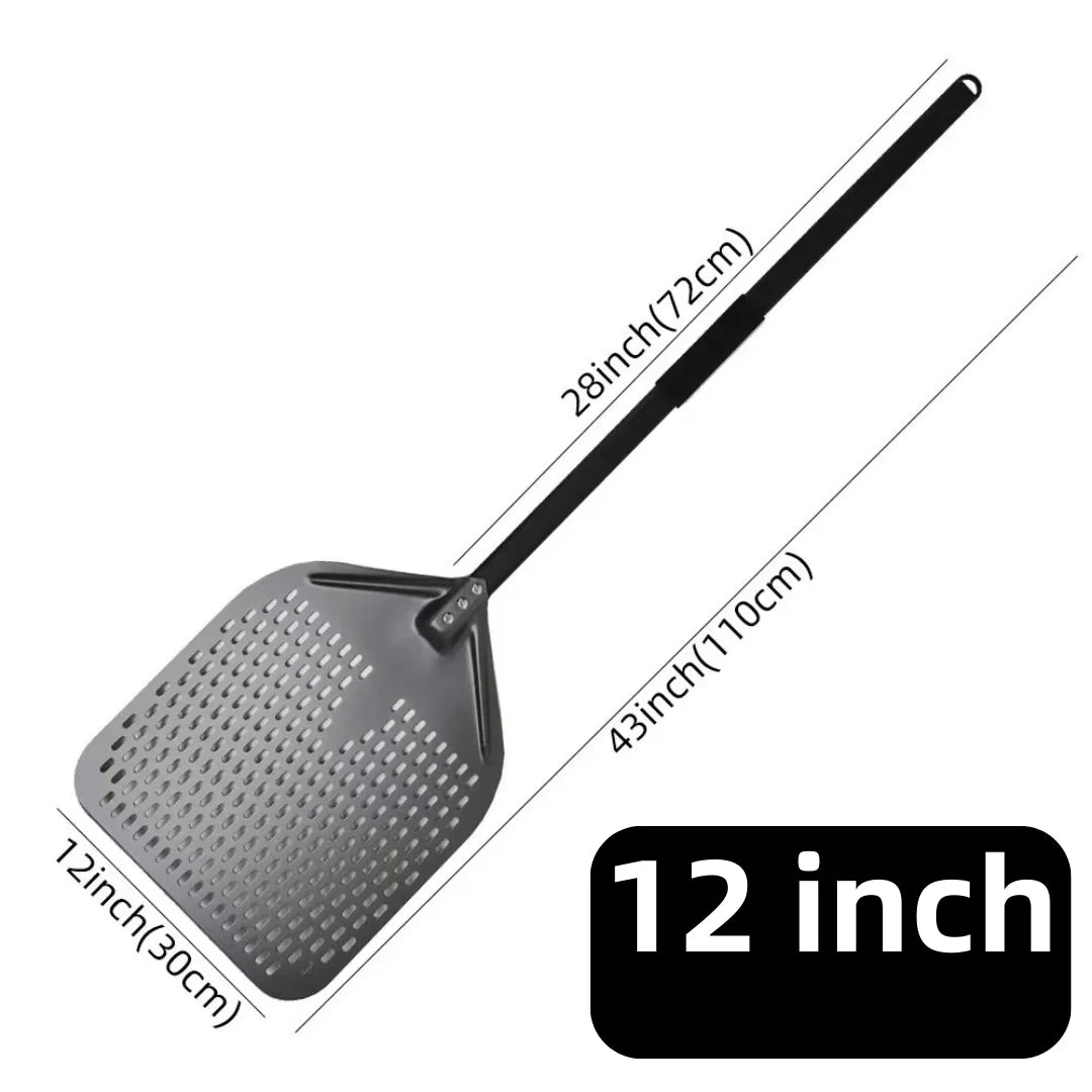 Aluminum Pizza Peel – Hard Anodized Bread Paddle for Oven Baking