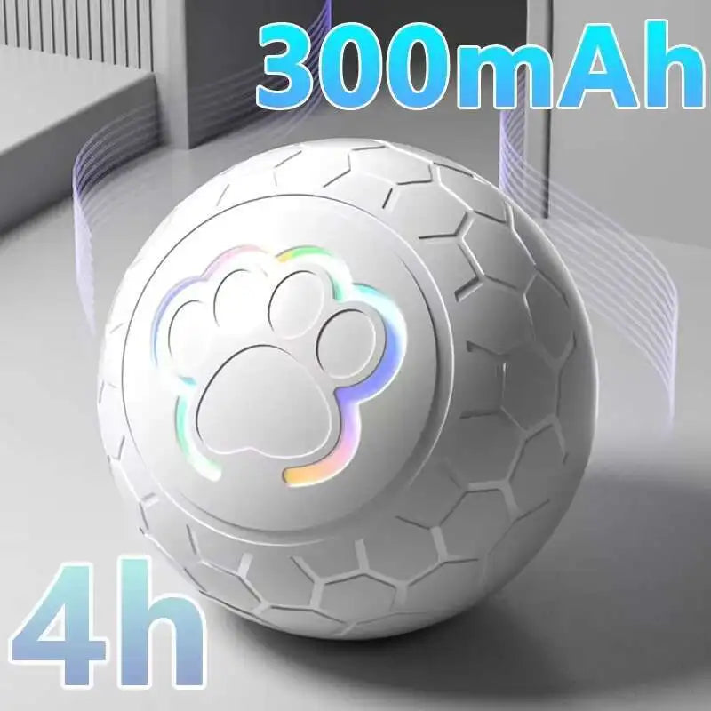 Smart Interactive Dog & Cat Toy Ball with RGB Lights