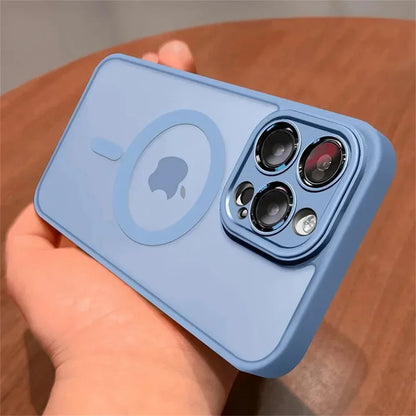 Lens Protection MagSafe iPhone Case – Matte Translucent
