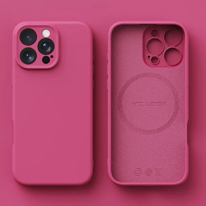 MagSafe Liquid Silicone iPhone Case – iPhone 12 to 17 Series