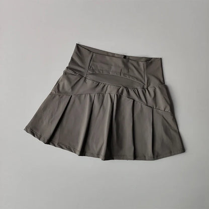 Women's Athletic Pleated Tennis Skirt – Quick Dry Sport Skort