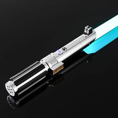 RGB Metal Lightsaber – 16 Colors, Smooth Swing & Sound Effects