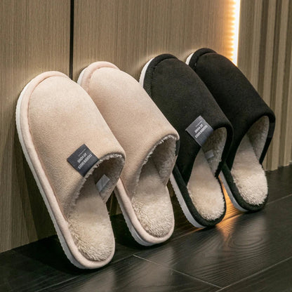 Winter Warm Slippers – Unisex Non-Slip Indoor House Shoes